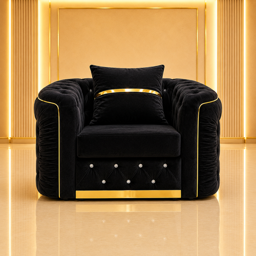 Ambassador Chesterfield 1 Seater Sofa