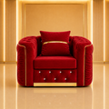 Ambassador Chesterfield 1 Seater Sofa
