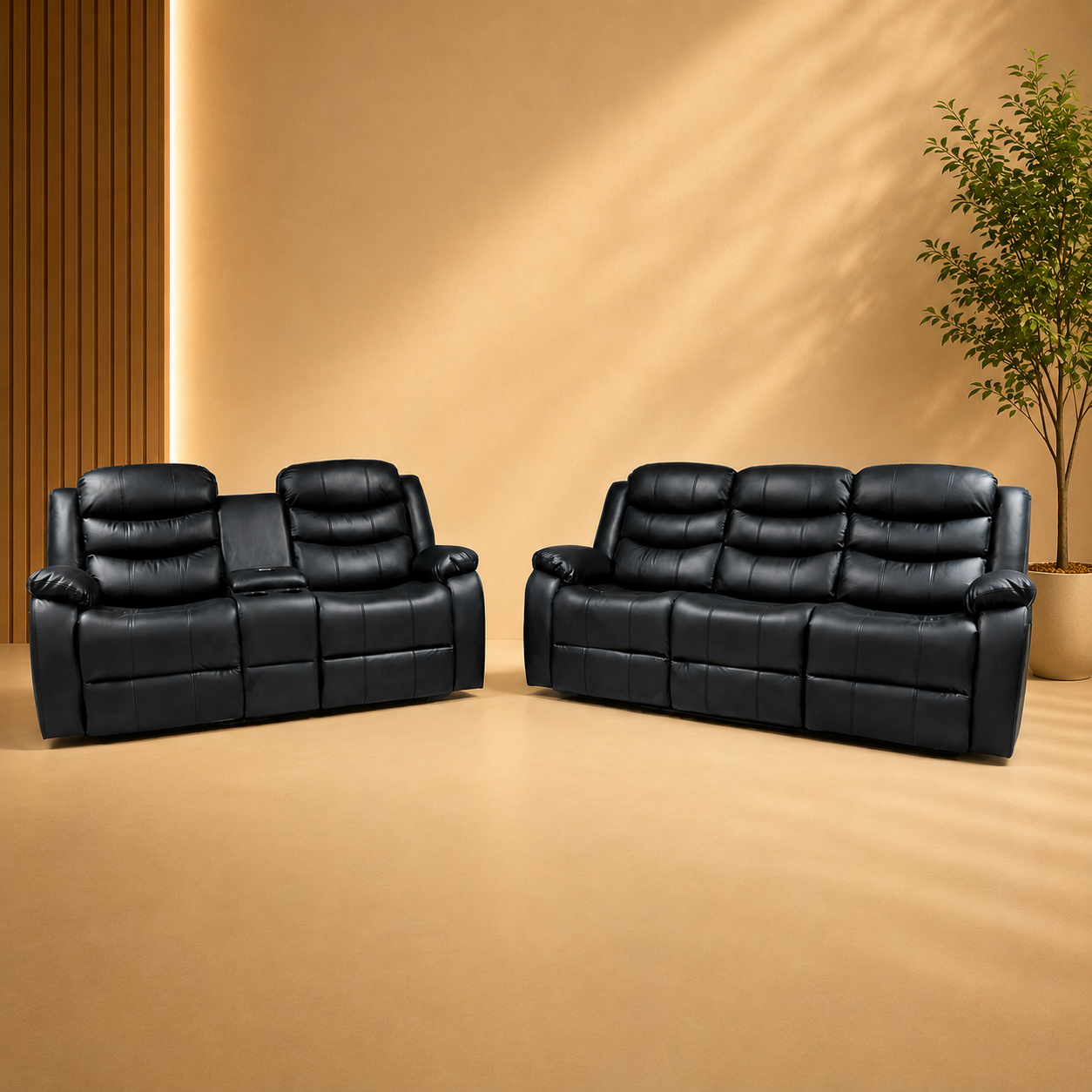 Roma Recliner 3 + 2 Set