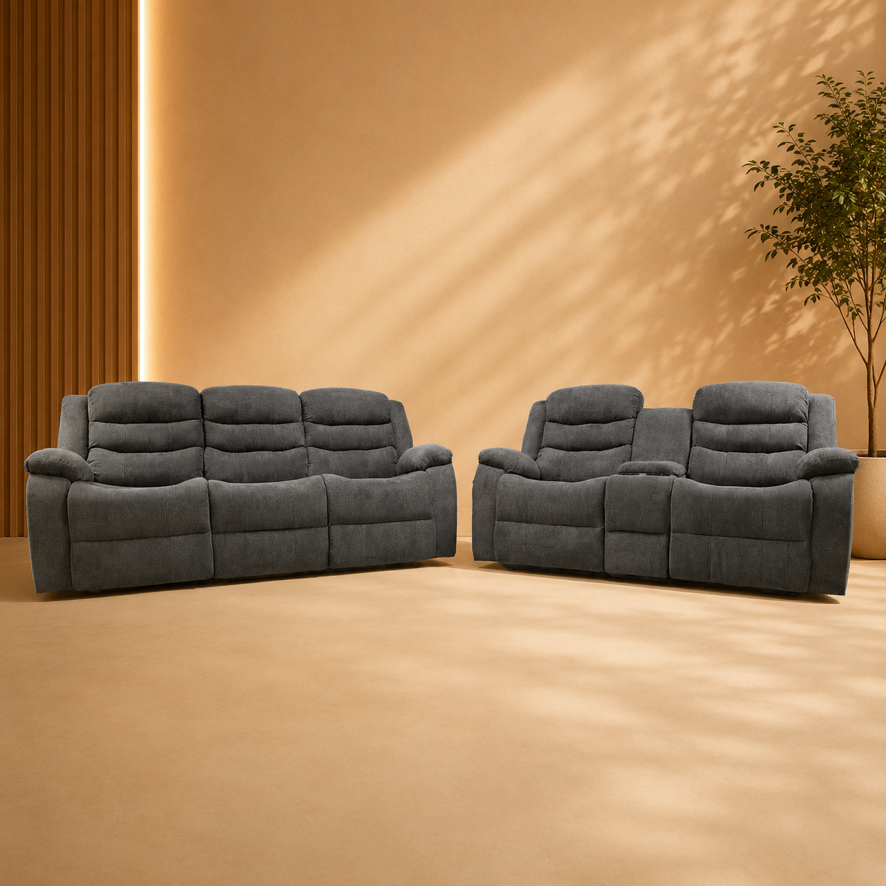 Roma Recliner 3 + 2 Set