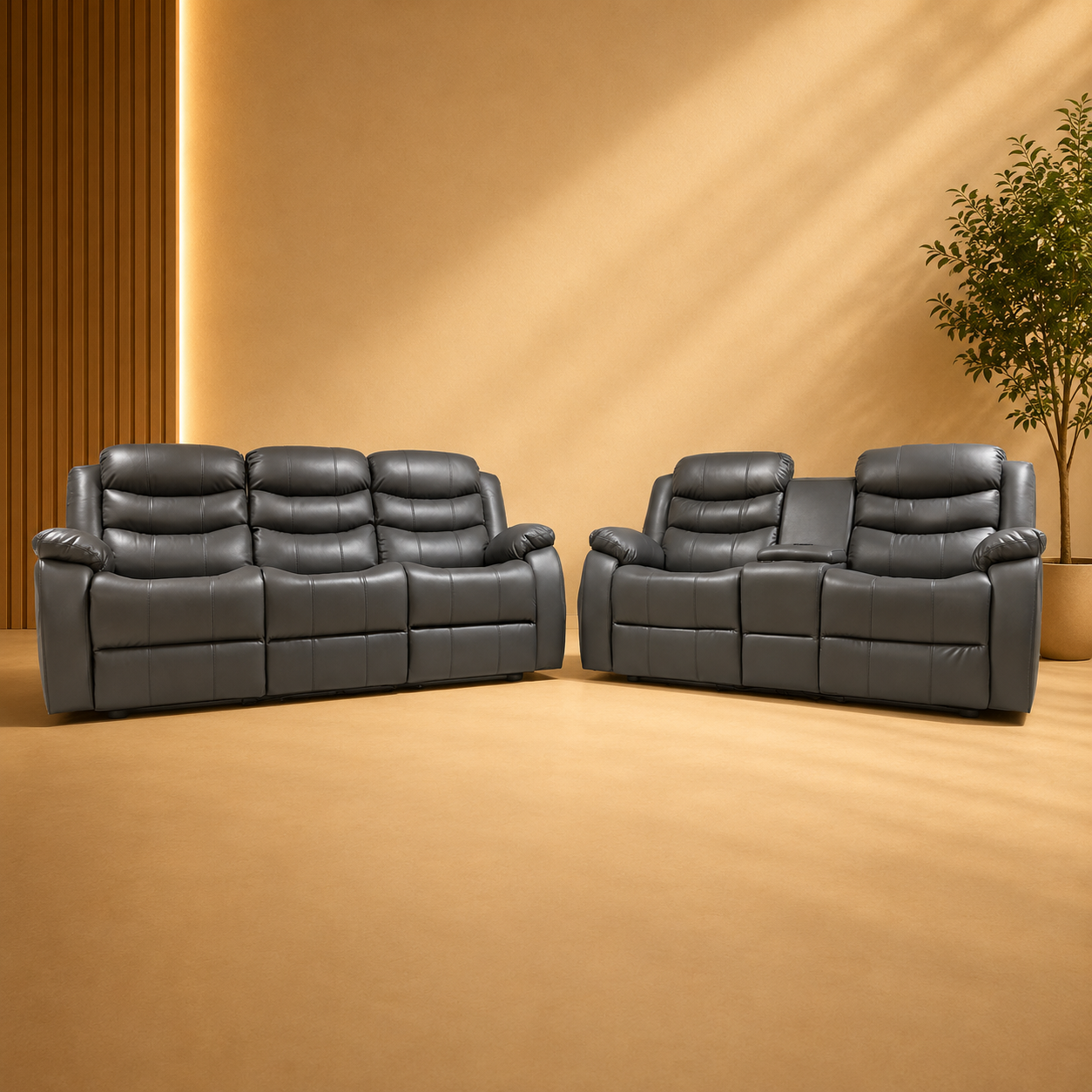 Roma Recliner 3 + 2 Set